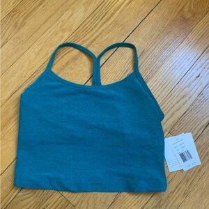 New With Tags Beyond Yoga Teal M Racerback Top